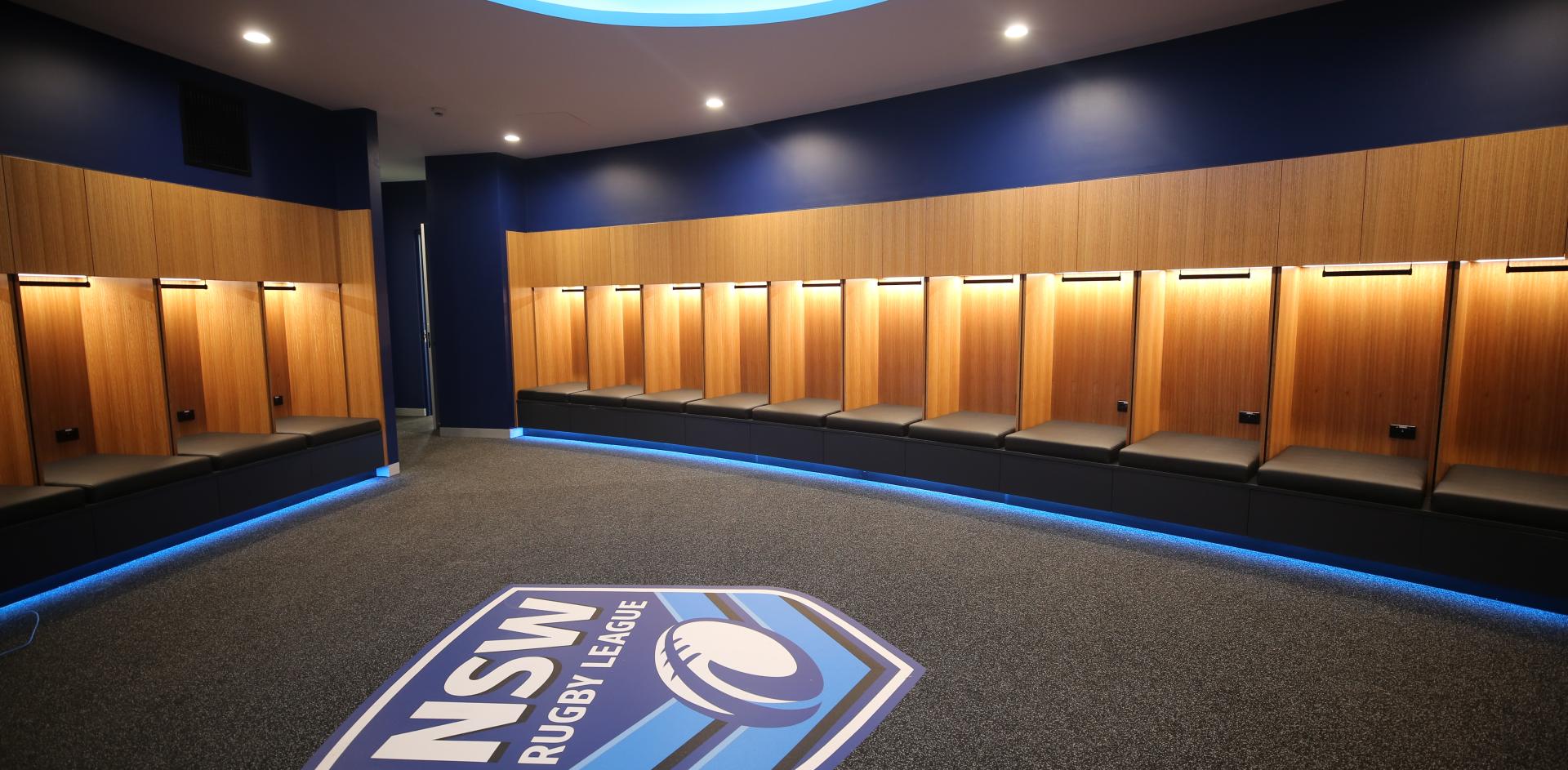 NSWRL Centre change room