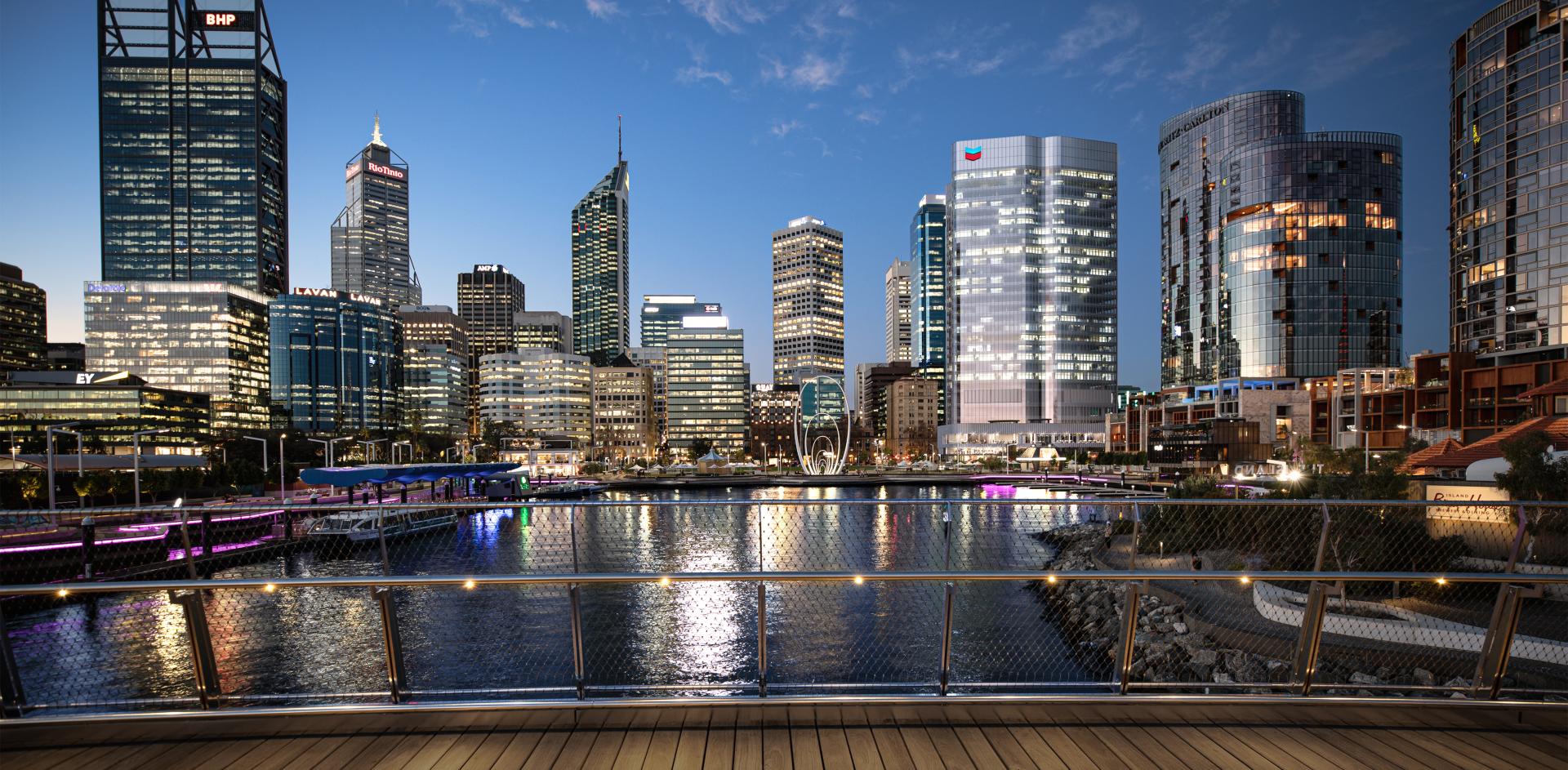 Esplanade bridge view