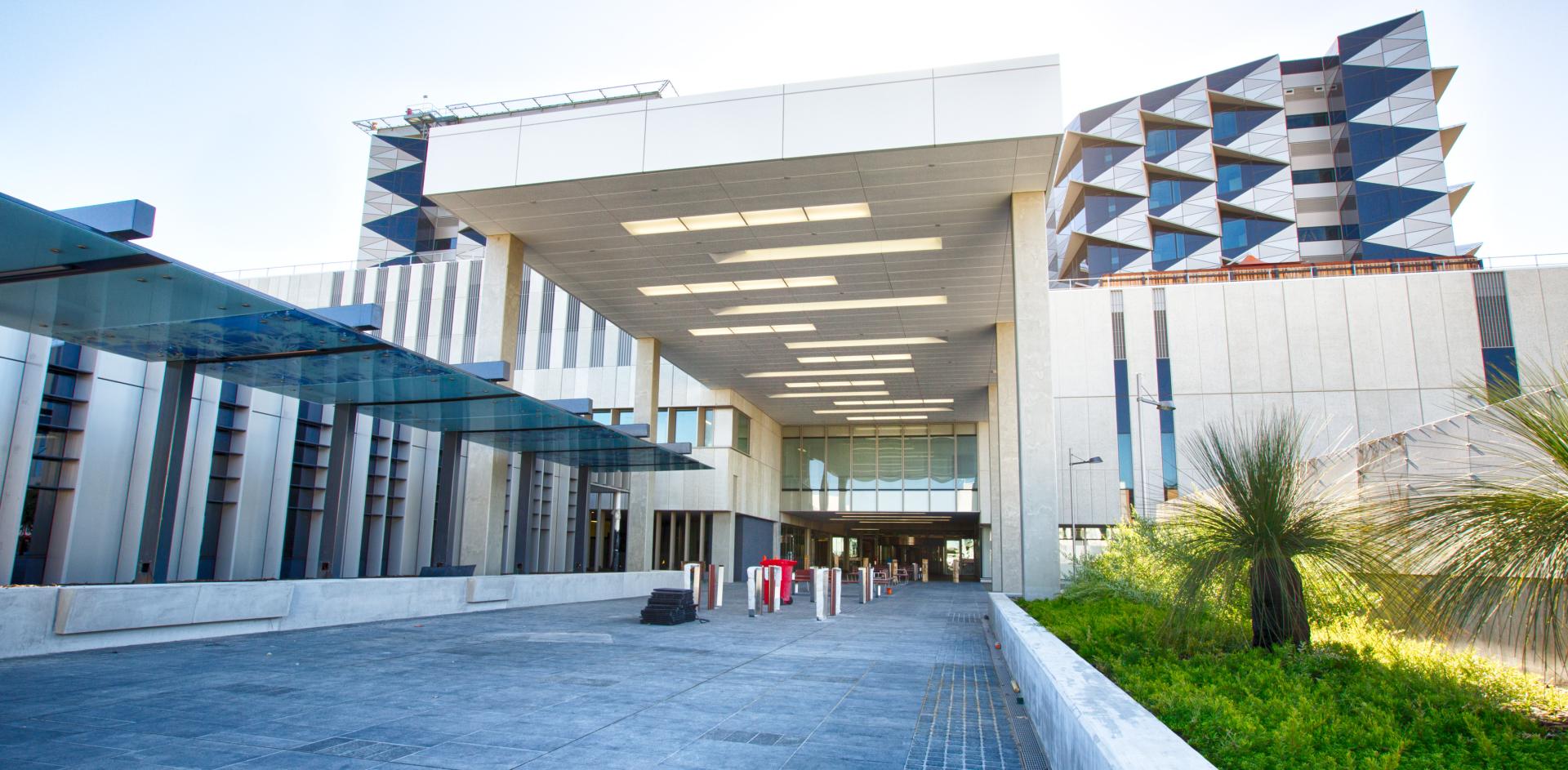 Fiona Stanley Hospital entry