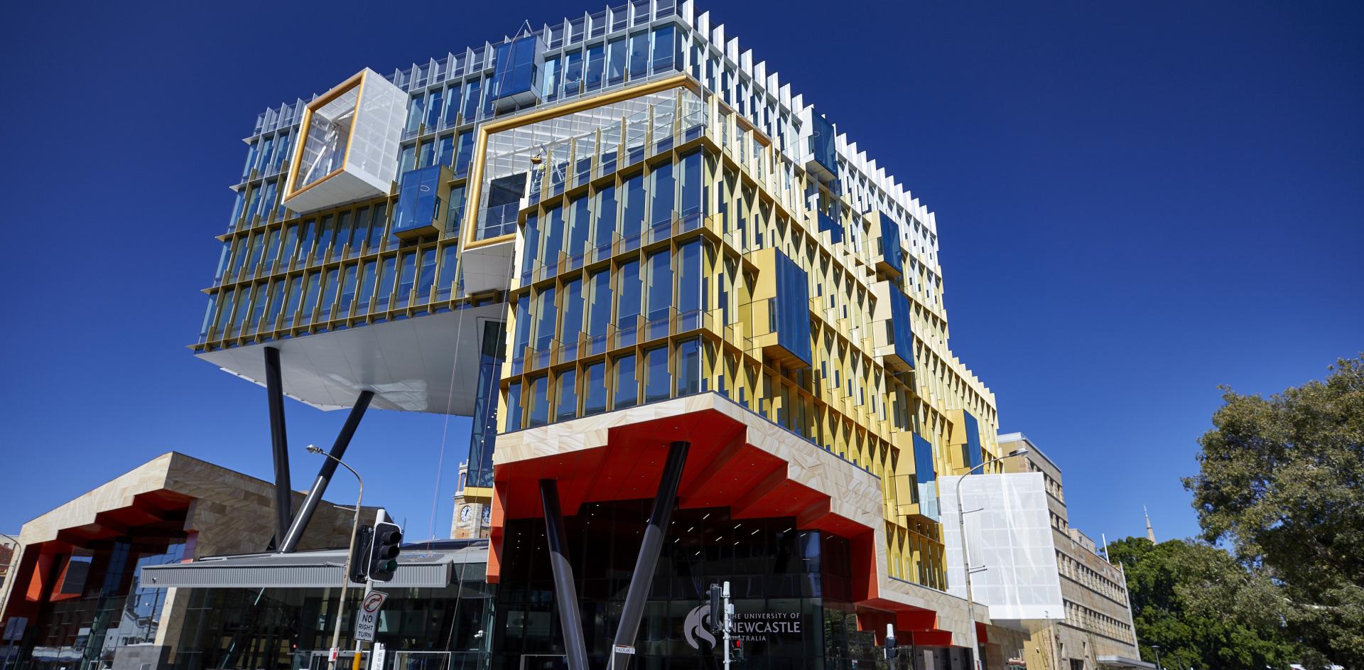 The University of Newcastle NUspace building