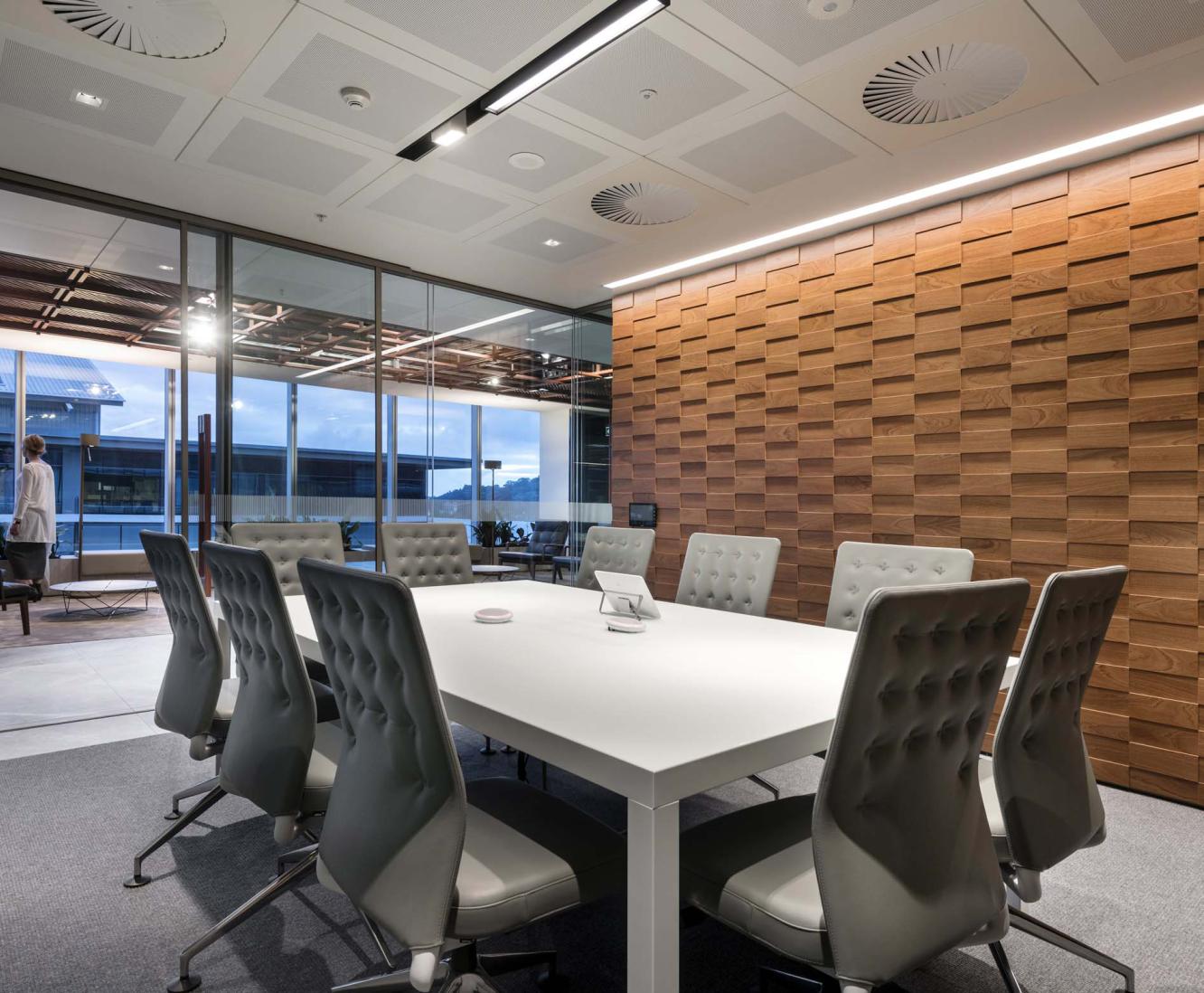 Modern empty meeting room