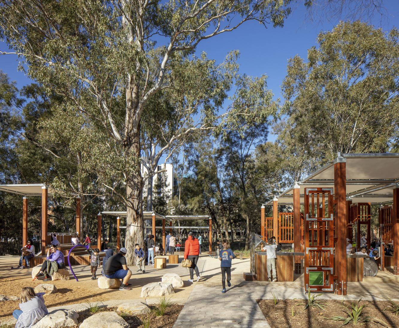 Parramatte Park children's playground