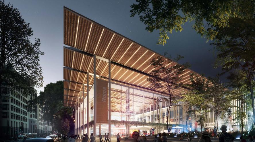 Render of Cross River Rail station