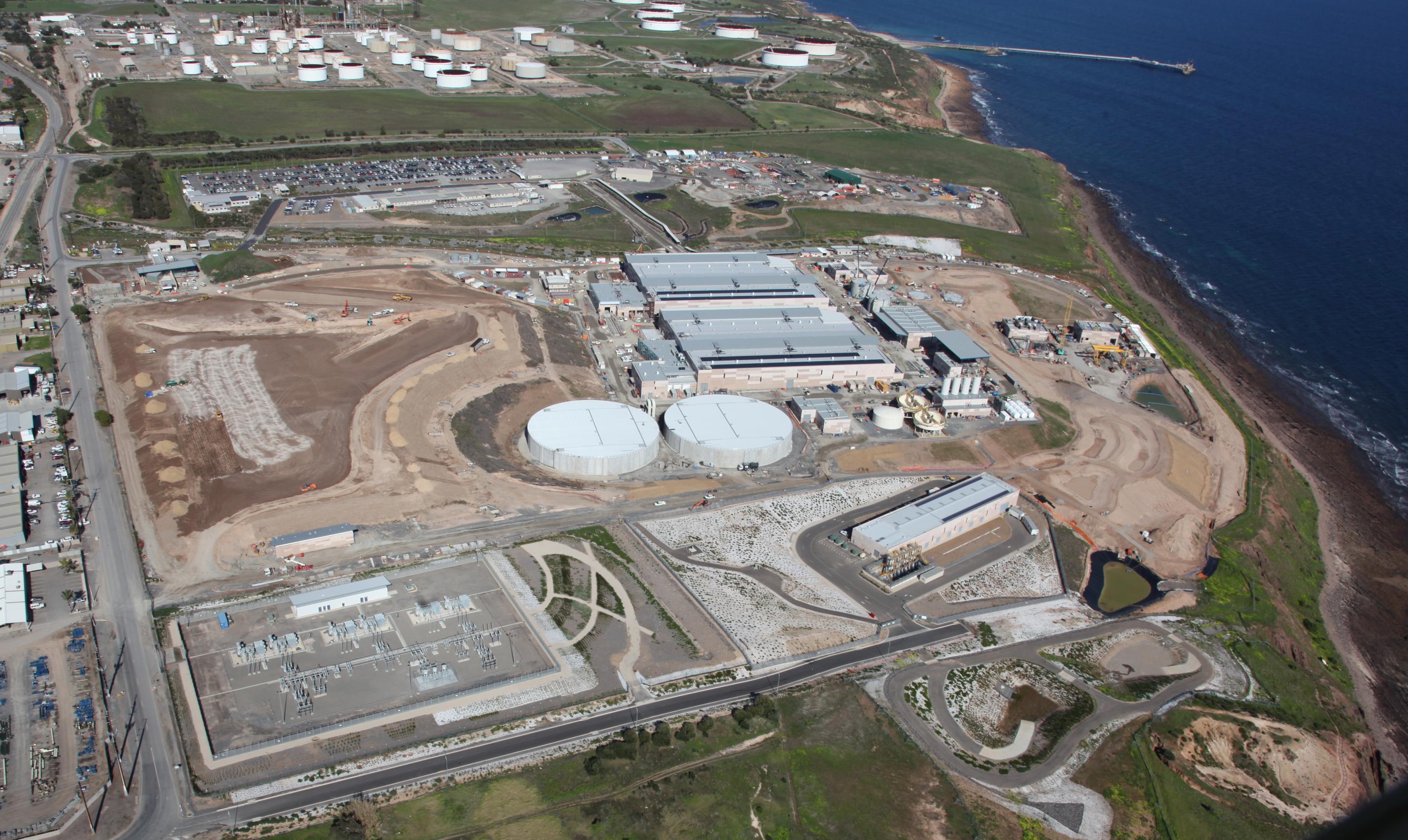 Adelaide Desal Aerial view