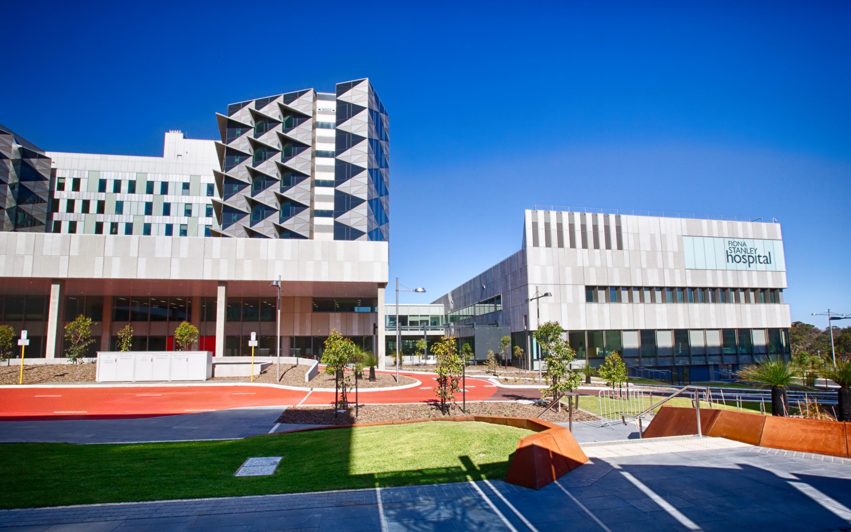 Fiona Stanley Hospital front exterior