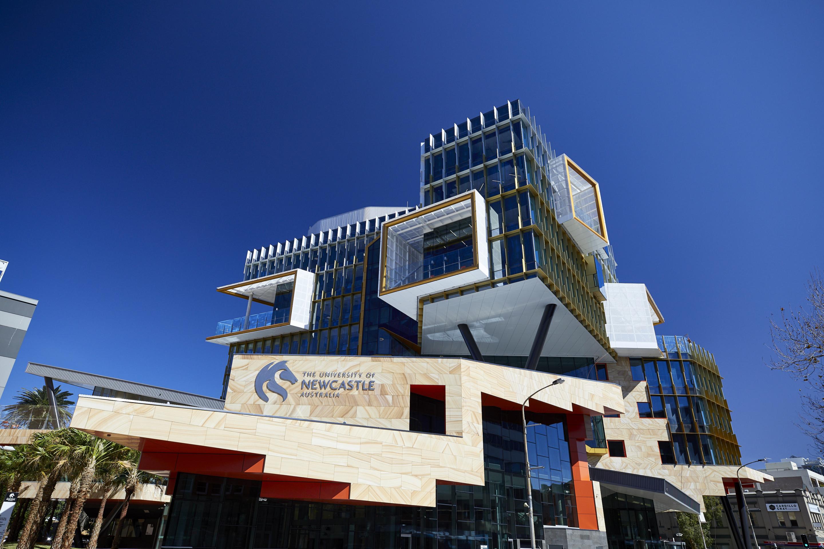 The University of Newcastle NUspace building